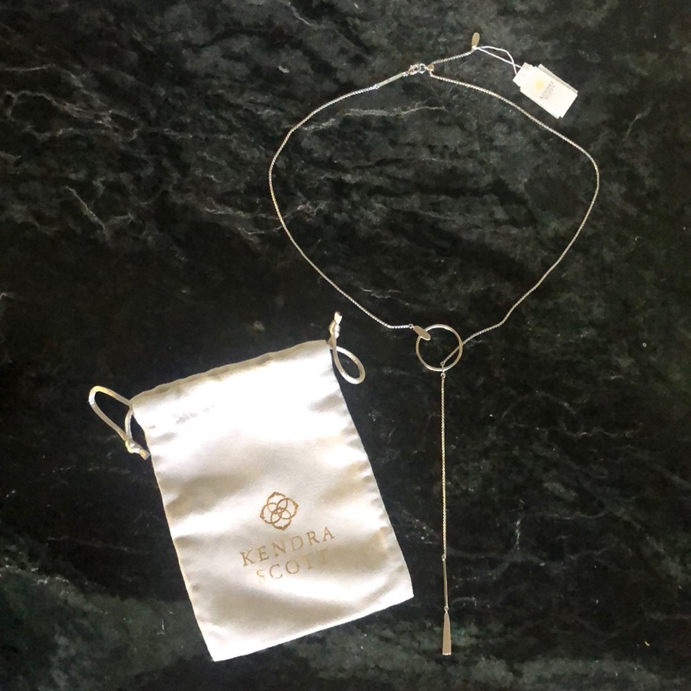 Kendra Scott silver necklace